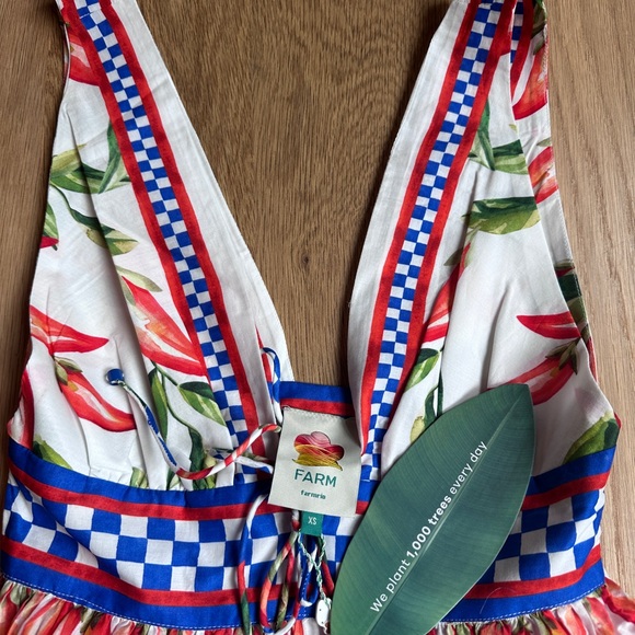 FARM Rio Colorful Midi Dress - Picture 2 of 4